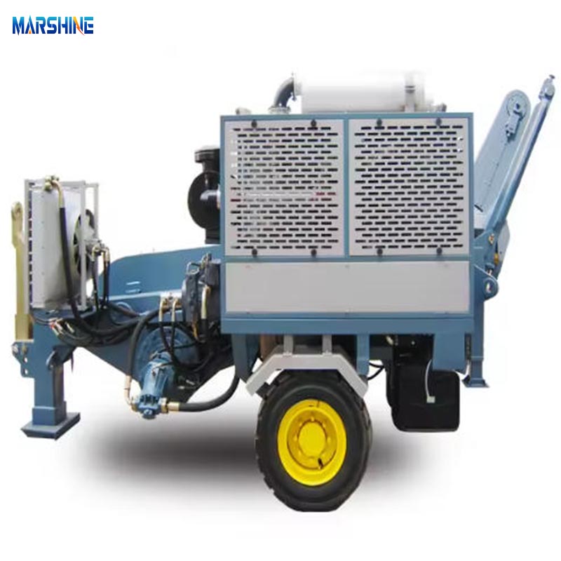 Come una macchina per il trasporto di cavi migliora la tesatura delle linee