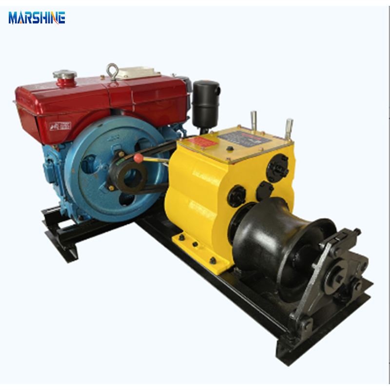Cavo diesel portatile da 5 tonnellate macchina per verricello