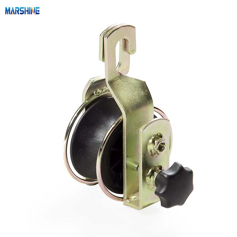 Rotella per tesatura cavi con scanalature per cavi da 54 mm ST159 Bitta per scala cavi