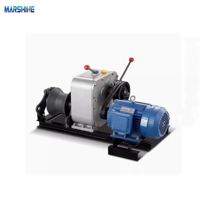 Macchina per verricello per cavi elettrici rapidi retrattili