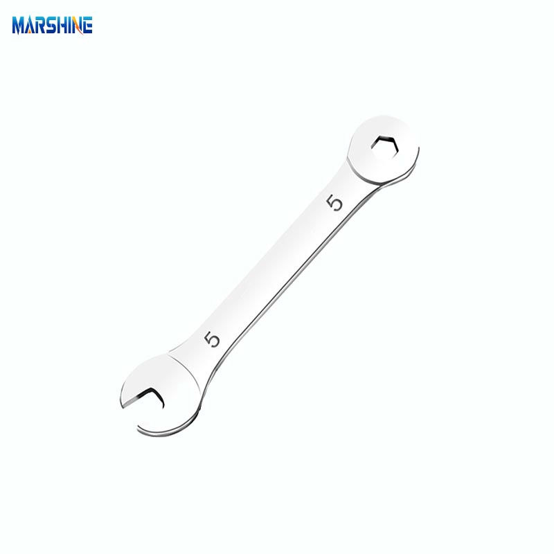 Spanner combinata a fine end galvanizzato