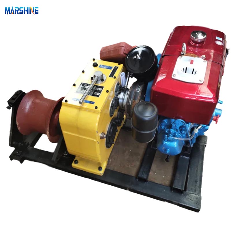 Duty leggero 3T/5T Cavo diesel che tira la macchina per verricello