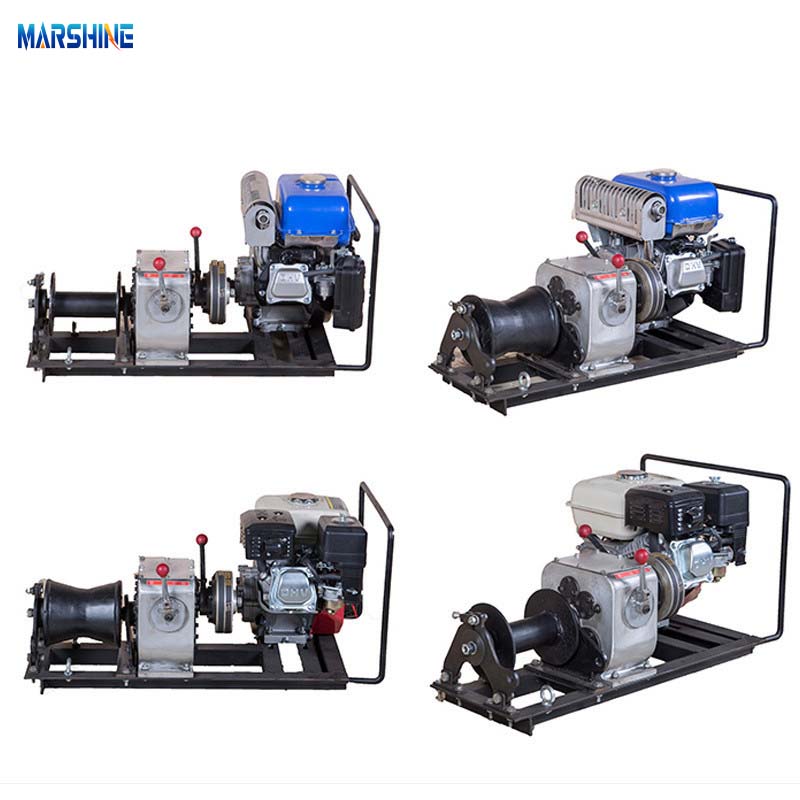 Macchina per argano cavi diesel portatile